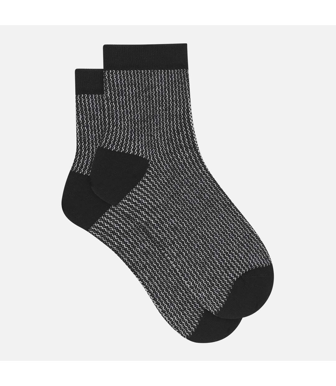 Chaussettes mi-hautes laine/viscose et fils de lurex Mode-1