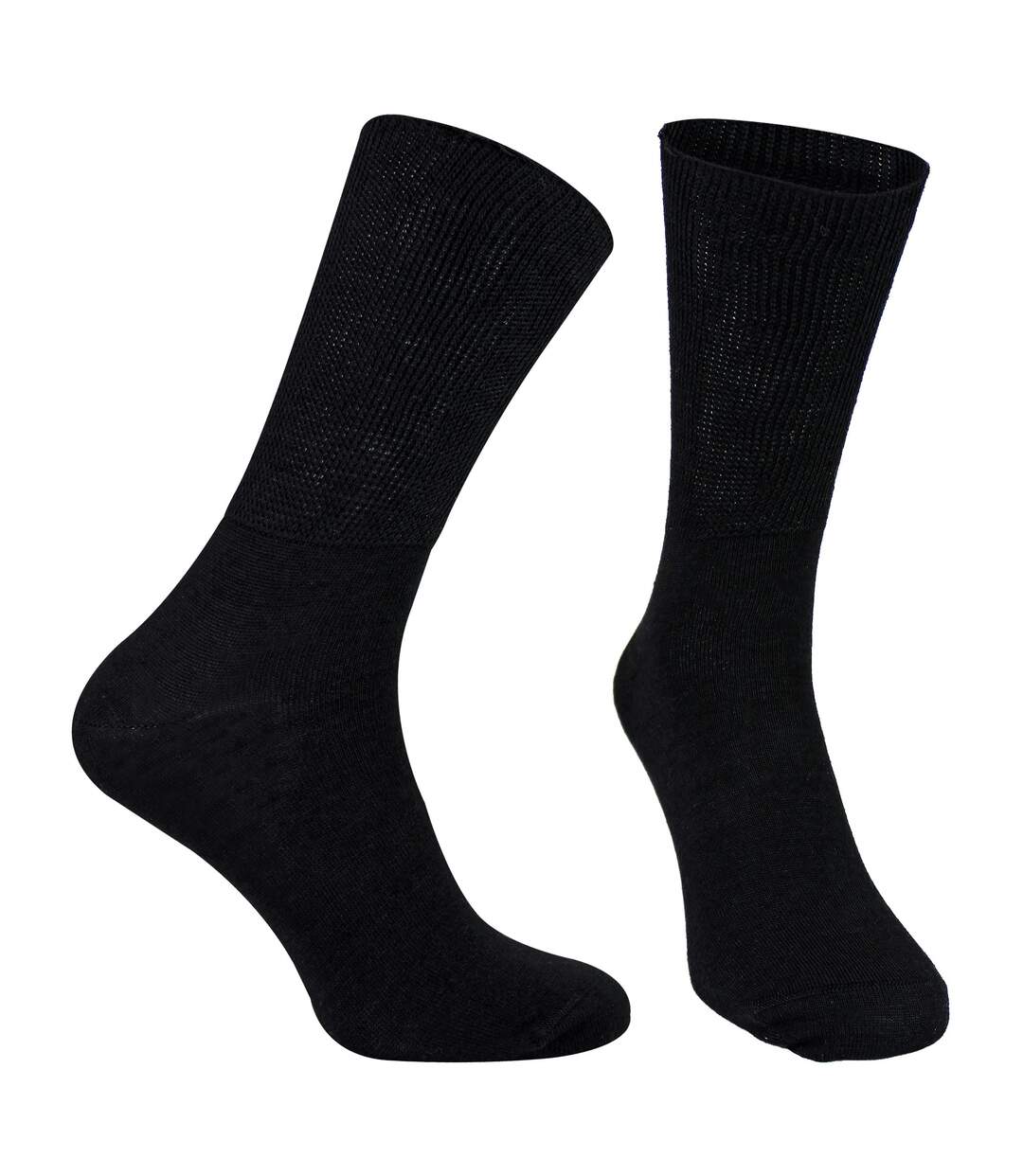 Ladies Mens Wool Oedema Socks for Swollen Feet & Circulation Support-3