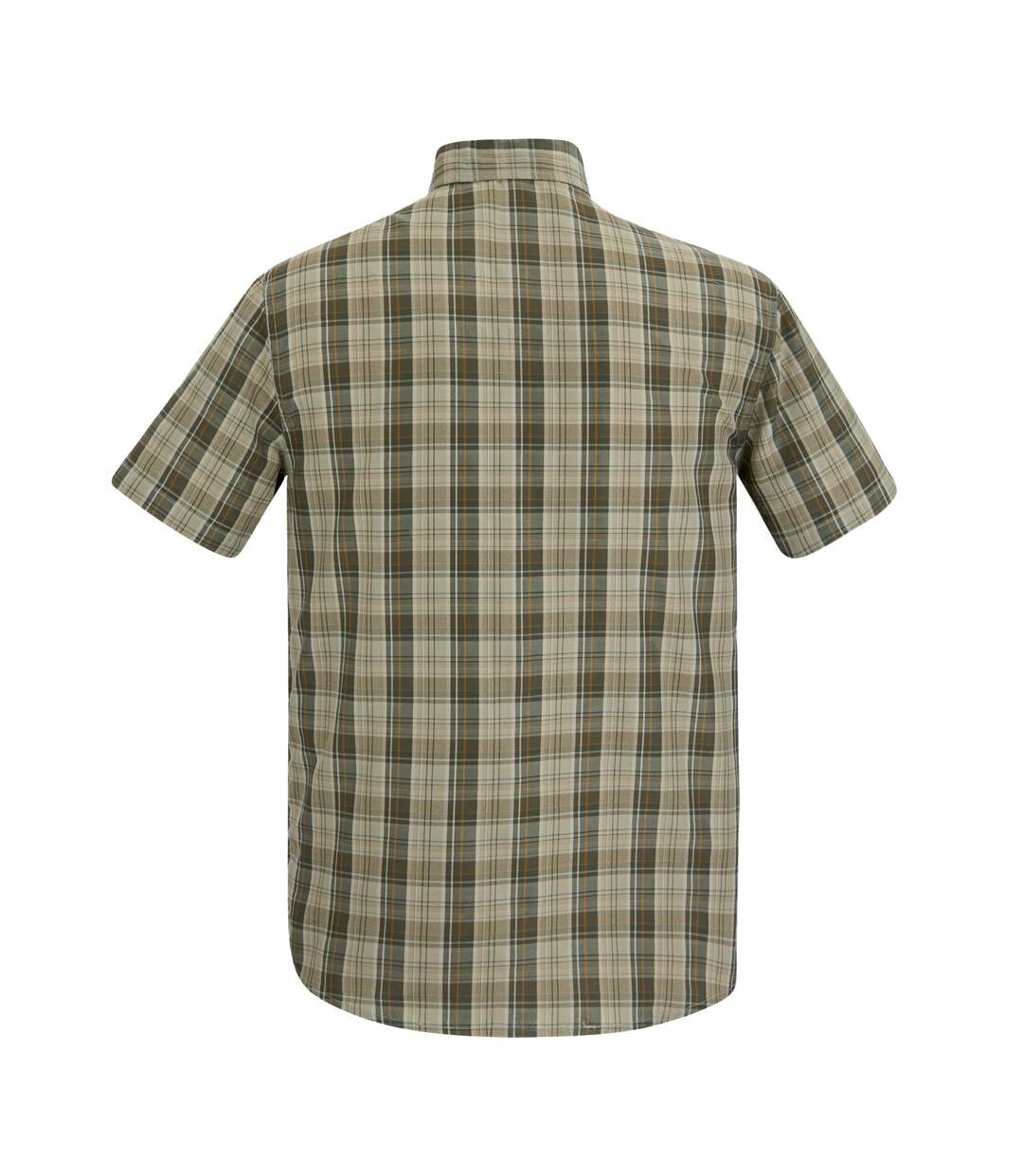 Chemise Manches Courtes Motif/style À Carreaux Mindano Homme Sauge Clair Regatta-3
