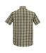 Chemise Manches Courtes Motif/style À Carreaux Mindano Homme Sauge Clair Regatta-3