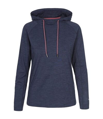 Trespass - Sweat à capuche HATTIE - Femme (Bleu marine Chiné) - UTTP5293