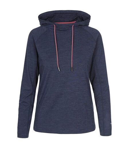 Trespass - Sweat à capuche HATTIE - Femme (Bleu marine Chiné) - UTTP5293