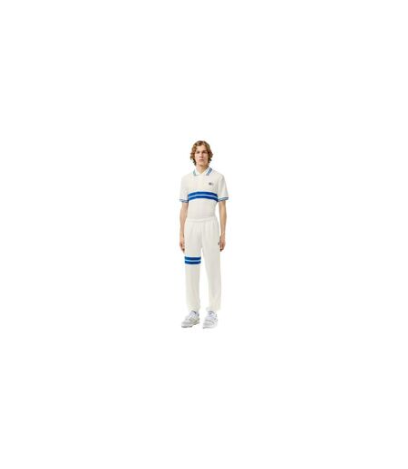 Mens Regular Jogging Bottoms Cream Lacoste