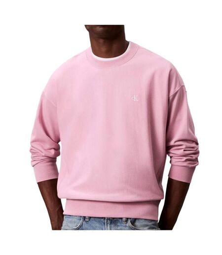 Sweat violet homme calvin klein jeans premium lv04rc277g