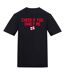 T-shirt Cheer If You Fancy Me Homme Noir AWD-1