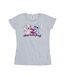 Disney T-shirt en coton Femmes/Ladies Lilo And Stitch Ohana Heart With Angel (Gris sportif) - UTBI25822-1