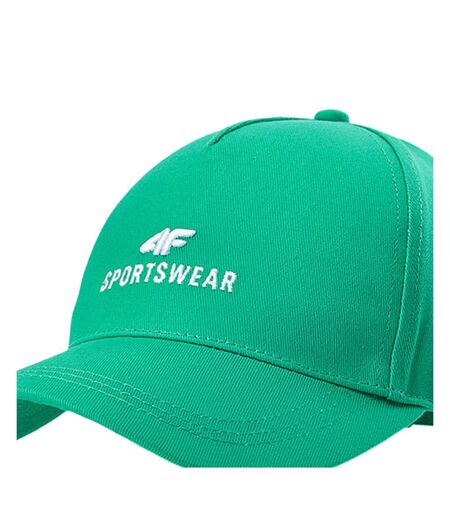 Casquette De Baseball Motif/style Logo Brodé Vert 4F