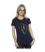 Disney T-shirt en coton Lightyear Blended Stare - Femmes/Dames (Bleu marine) - UTBI28931-2