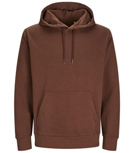 Sweat à capuche - JACK&JONES - Unisexe - JJ3902 - marron cappucchino