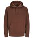 Sweat à capuche - JACK&JONES - Unisexe - JJ3902 - marron cappucchino