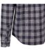 Chemise Manches Longues Motif/style À Carreaux Portlaw Homme Gris Bleu Trespass-4