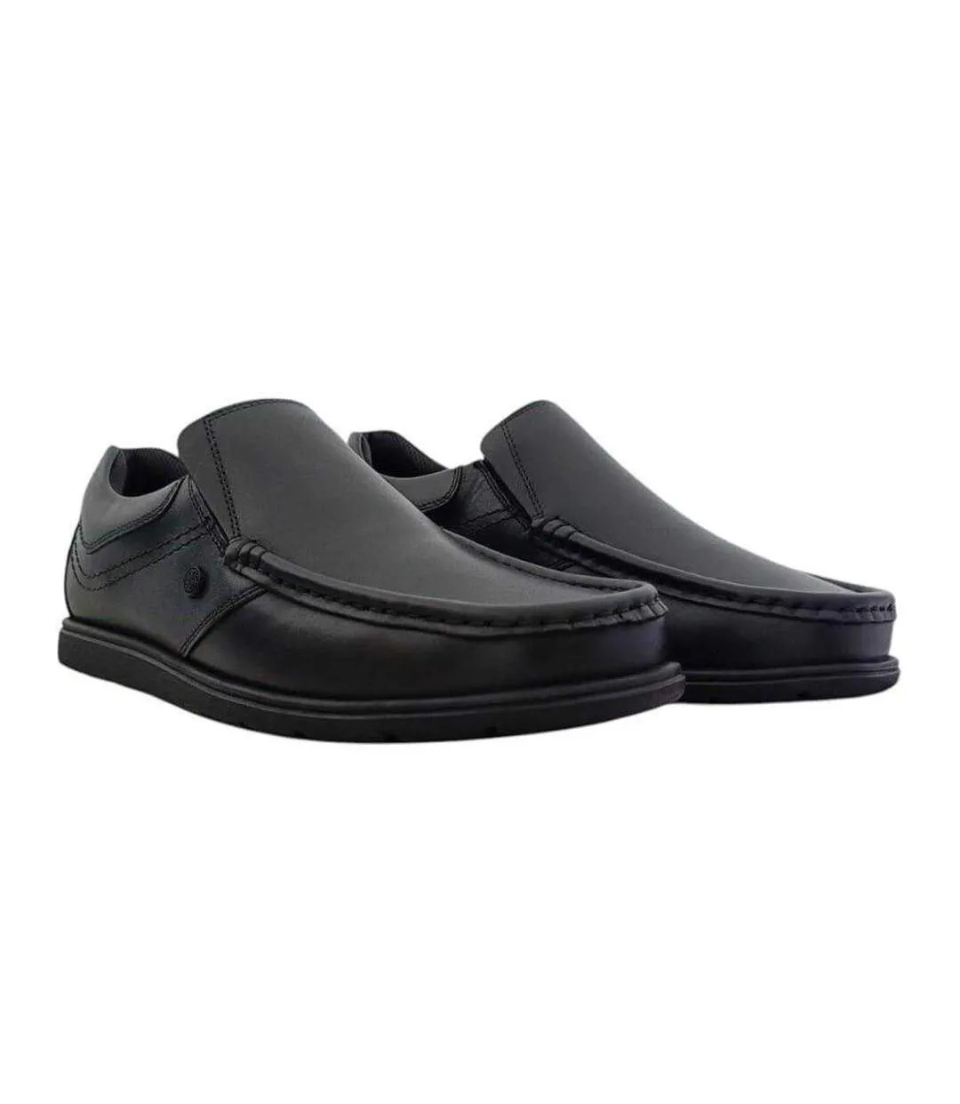Mocassins Waltham Homme Noir Pretty Green-1