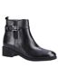 Riva Womens/Ladies Emily Leather Ankle Boots (Black) - UTFS10099