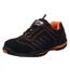 Mens steelite lusum s1p hro suede safety shoes black/orange Portwest