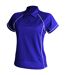 Finden & Hales Womens Coolplus Piped Sports Polo Shirt (Royal/White) - UTRW428
