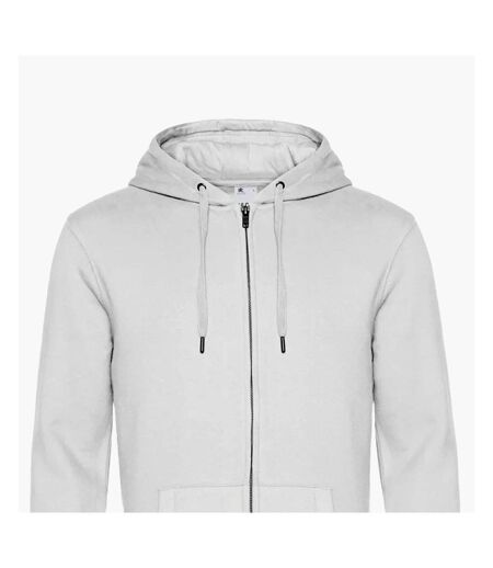 Veste à capuche king homme blanc B&C