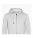 Veste à capuche king homme blanc B&C-2