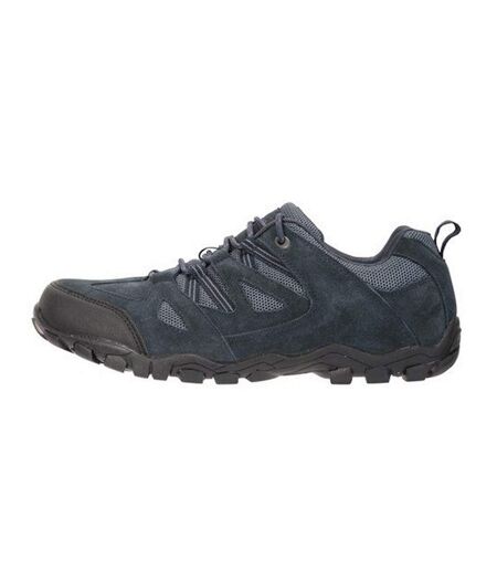 Mountain Warehouse Mens Outdoor III Suede Walking Shoes (Navy) - UTMW165