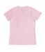 Womens/ladies Grogu Puff Print Fitted T-shirt Pink Star Wars The Mandalorian-2