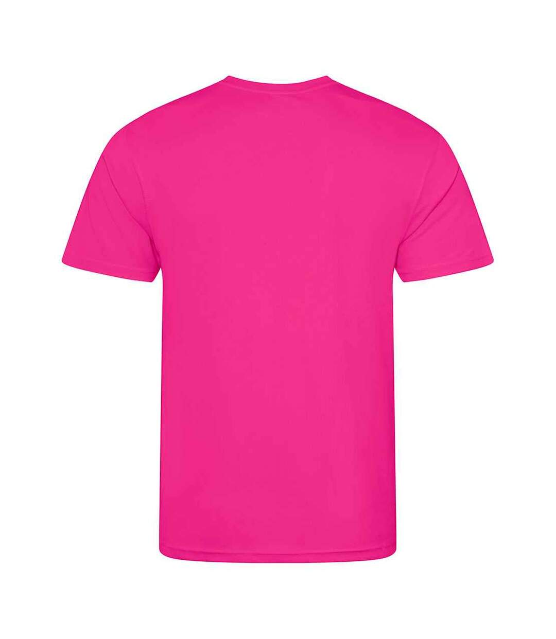 T-shirt just cool homme rose magenta Awdis-2