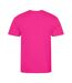 T-shirt just cool homme rose magenta Awdis-2