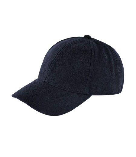 6 Panel Wool Blend Cap Navy Beechfield