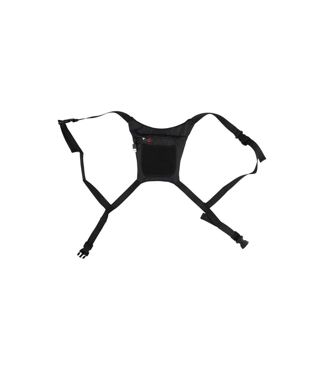 Gilet Clignotant LED Télécommande 20cm Noir-2