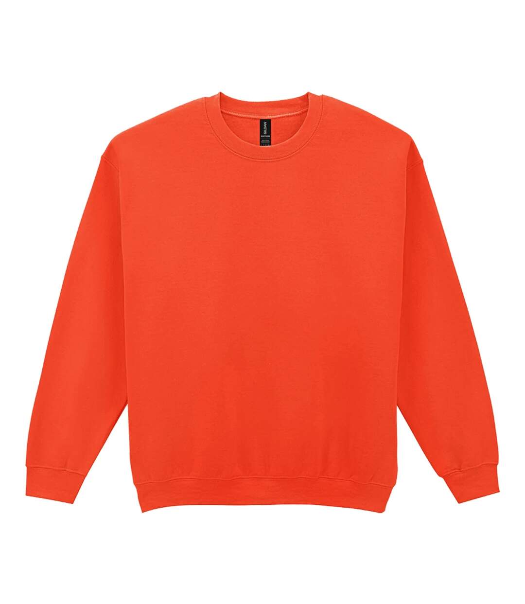 Sweat Uni À Col Ras-du-cou Heavy Blend Femme Orange Gildan-2