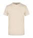 T-shirt Adulte Beige Gris James And Nicholson-1