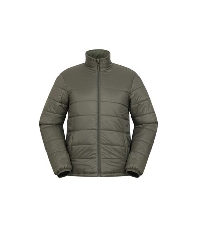 Mountain Warehouse Mens Essentials Lightweight Padded Jacket (Khaki) - UTMW946