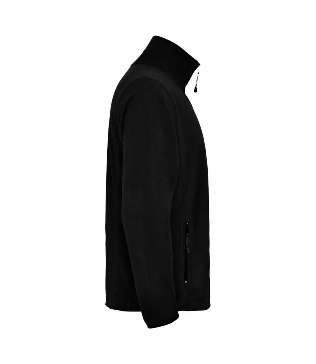 Veste polaire luciane homme noir uni Roly-3