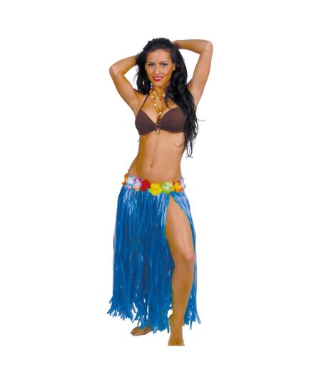 Jupe De Déguisement Motif/style Fleurs Hawaiian Femme Jaune Fiestas Guirca
