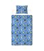Thats´s All Folks Reversible Duvet Set Blue White Yellow Black Looney Tunes-1