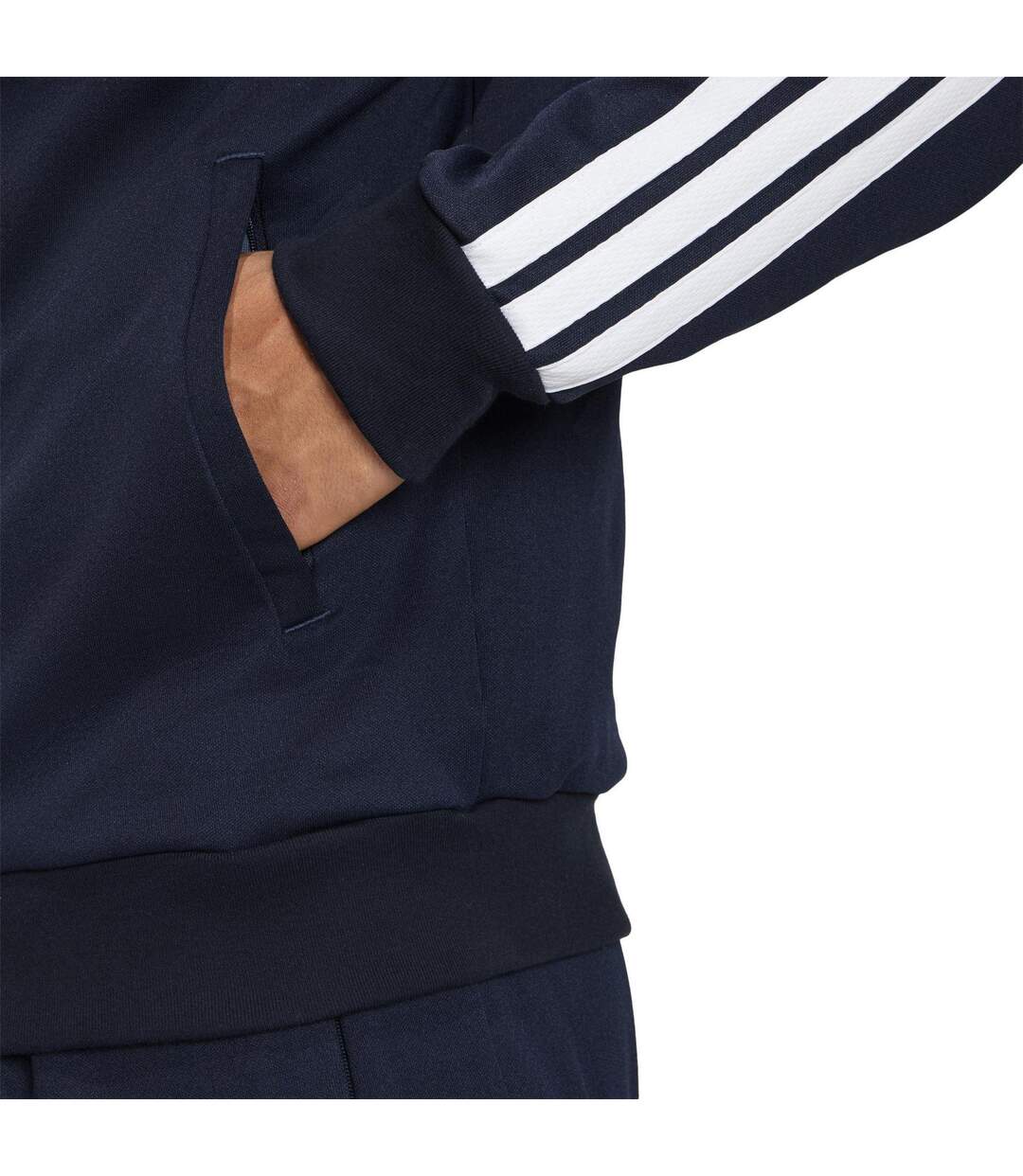 Haut De Survêtement Hot Homme Bleu Adidas-4