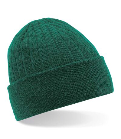 Beechfield Thinsulate Thermal Winter / Ski Beanie Hat (Bottle Green) - UTRW240