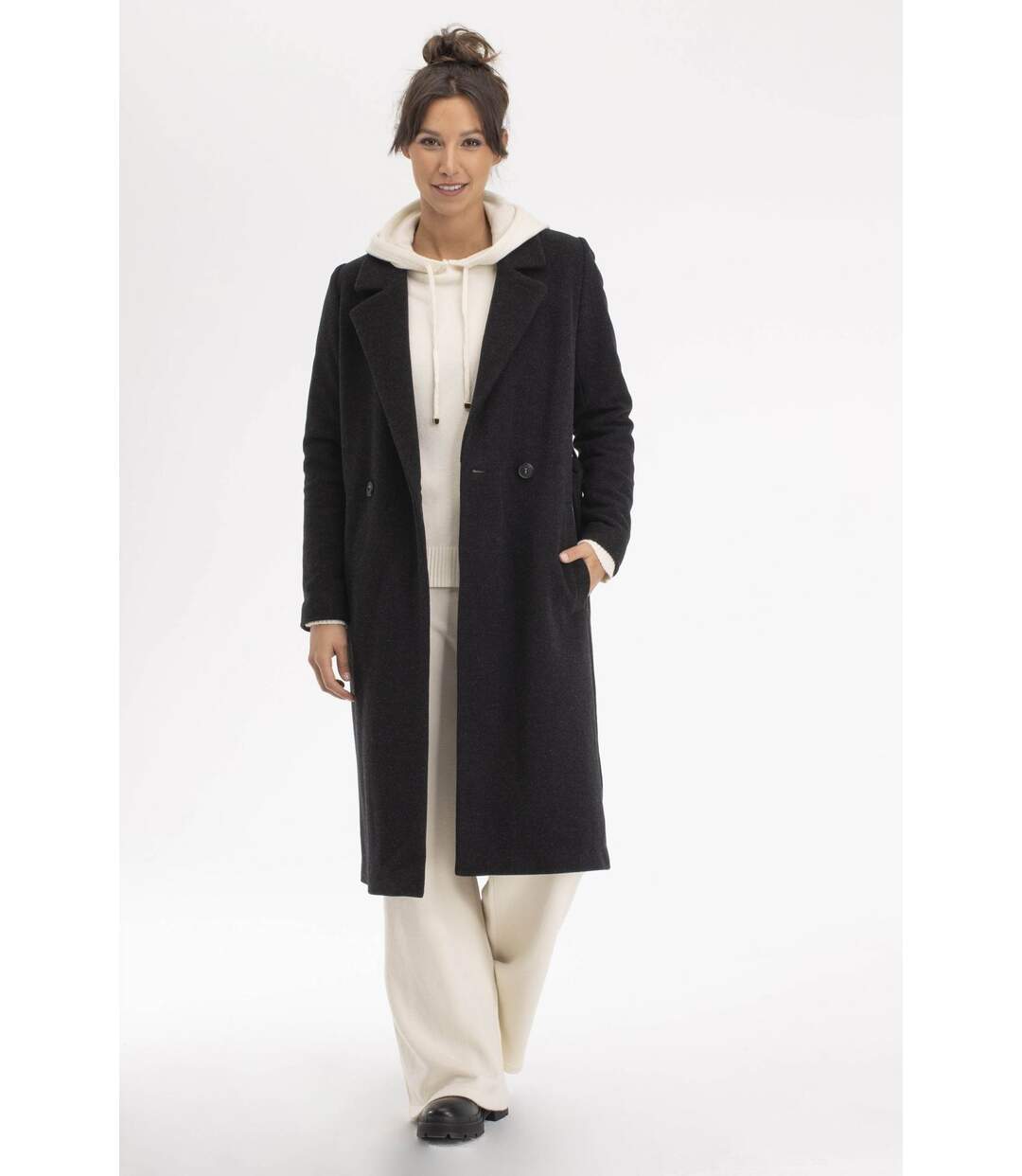 Manteau CLEO Anthracite