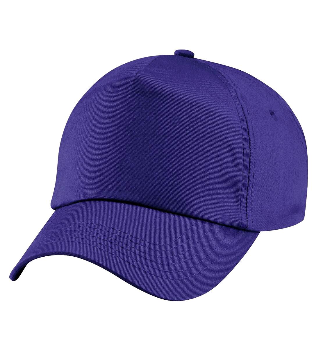 Casquette de baseball 100% coton enfant unisexe violet Beechfield