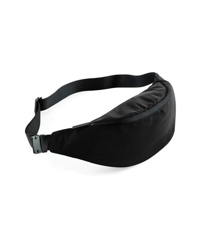 Bagbase Studio Adjustable Waistpack Bag (Pack of 2) (Jet Black) (One Size)