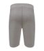 Short De Jogging Motif/style Logo Homme Gris Chiné Chiné SikSilk-2