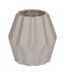 Vase Déco en Céramique Origami 12cm Taupe-1