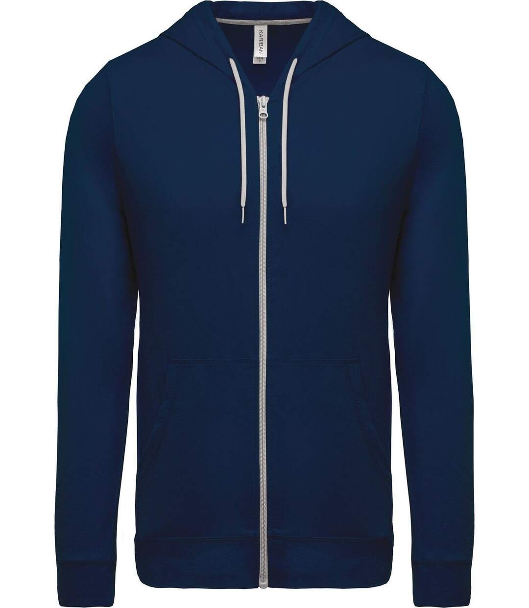 Veste zip intégral à capuche - Homme - K438 - bleu marine-2