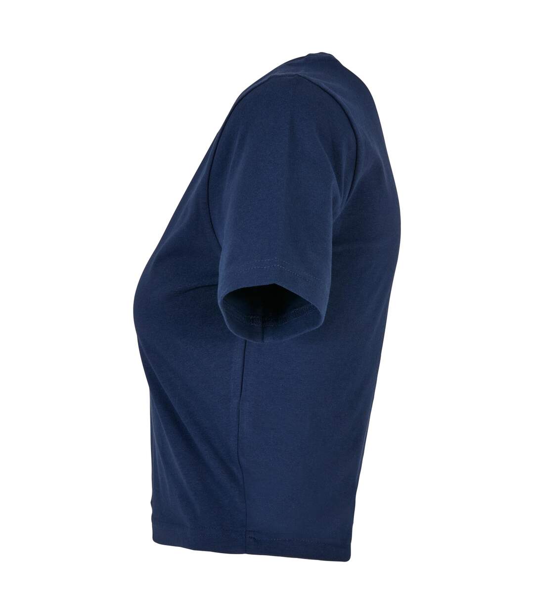 Haut Court Femme Bleu Marine Clair Build Your Brand-3