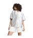 Womens/ladies Printed Relaxed Fit Overshirt Frost Gray Puma-1