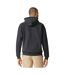 Mens Midweight Soft Touch Hoodie Smoke Gildan-3