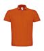 Polo À Manches Courtes Femme Orange B&C-2