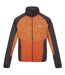 Regatta Mens Coladane V Marl Full Zip Fleece Jacket (Orange Pepper/Burnt Copper)