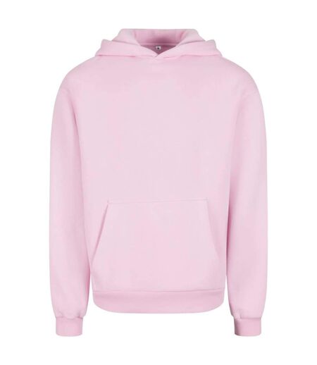 Sweat À Capuche Adulte Rose Clair Build Your Brand