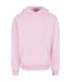 Sweat À Capuche Adulte Rose Clair Build Your Brand-1