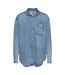 Chemise Manches Longues Femme Bleu Clair Tommy Jeans-2