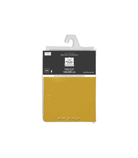 Drap Plat Percaline 180x290cm Ocre